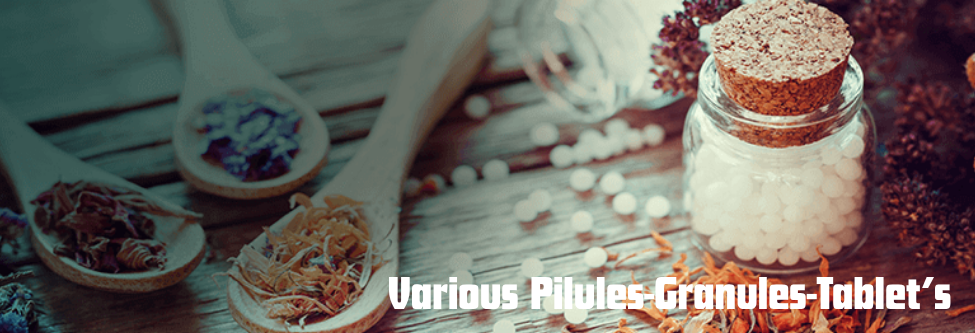 Unmedicated Pilules & Tablet's