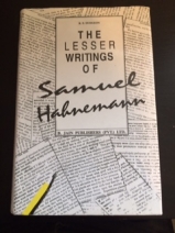 The Lesser Writings of Samuel Hahnemann (Hardcover)