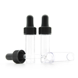 5ml Plastic Vial with Glass Pipette