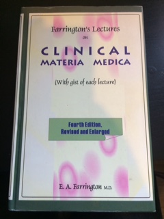 Farrington's Lectures on Clinical Materia Medica (4th edition)