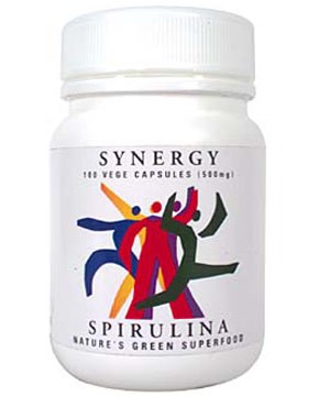 Synergy Natural - Spirulina Premium 100 Capsules
