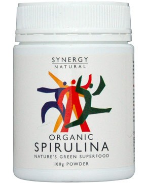 Synergy Natural - Spirulina Organic 100g Powder