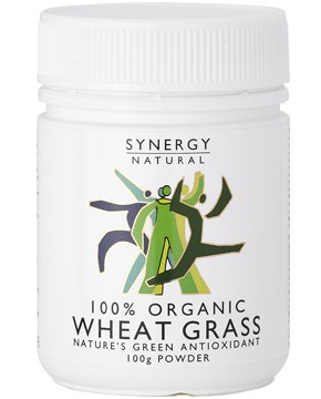 Synergy Natural - Wheat Grass Organic 100g Powder