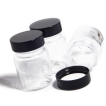 J2 - 40ml Clear Plastic Jar with Lid