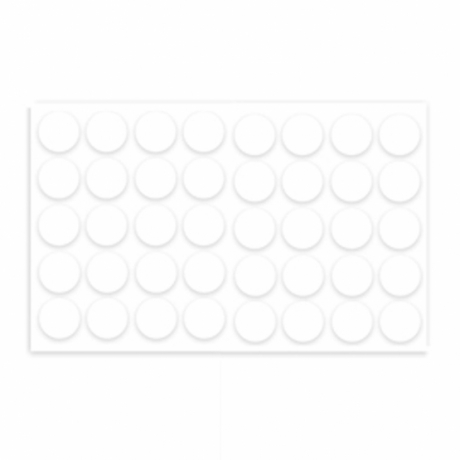 G - Sheet of 19mm Diameter Blank Labels (40 PER SHEET)