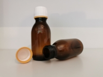 100ml Screw Cap Syrup Bottles