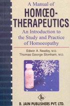 A Manual of Homeo-therapeutics by Edwin Neatby