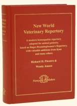 New World Veterinary Repertory- Imperfect Copy By Pitcairn/Jensen