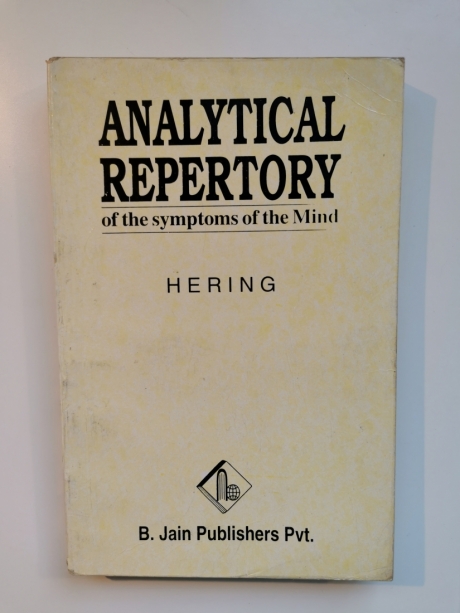 ANALYTICAL REPERTORY of The Symptoms of The Mind