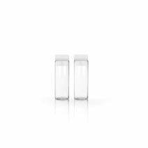 CLEAR TUBULAR GLASS VIAL WITH PUSHIN PLUG (2g/1.75ml)