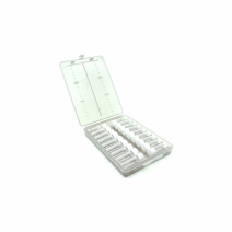 Plastic Remedy Wallet WITH 18 2g Screw cap Vials