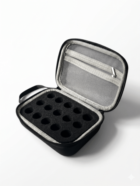 Hard Storage Case for 15 Bottles