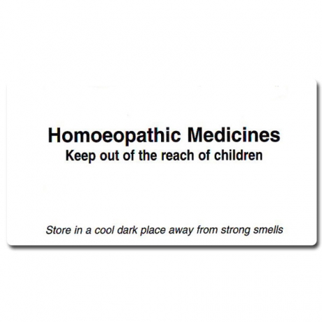 A2-Large Homeopathic Medicine Labels